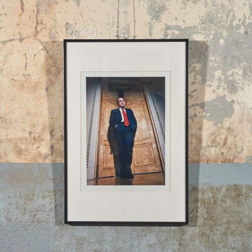 Porträt, Boris Beresowskij, Oligarch, Moskau 1997