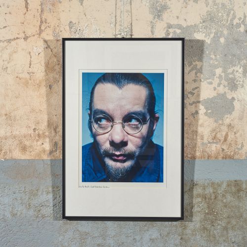 Porträt, Neville Brody, Graphikdesigner, London 1995