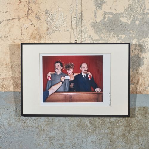 Modebild, Wachsmuseum, Prag 1999