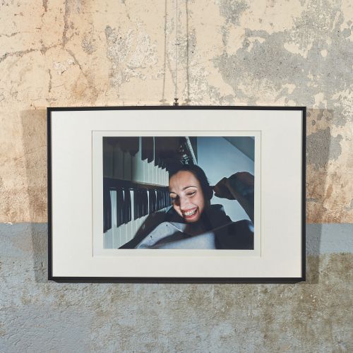 Porträt, Barbara Dennerlein, Jazzpianistin, Stuttgart 1996