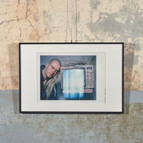 Porträt, Jake Chapman, Künstler YBA, London 1996