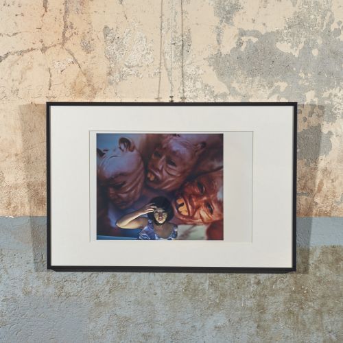 Porträt, Veronika Bromova, Künstlerin YCA, Prag 1998