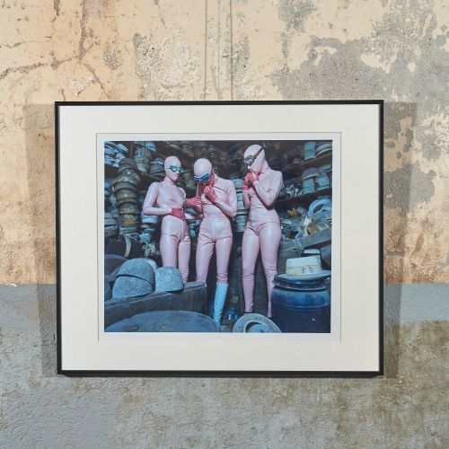 Rubber, Werkstatt eines Hutformherstellers, Leipzig 1996