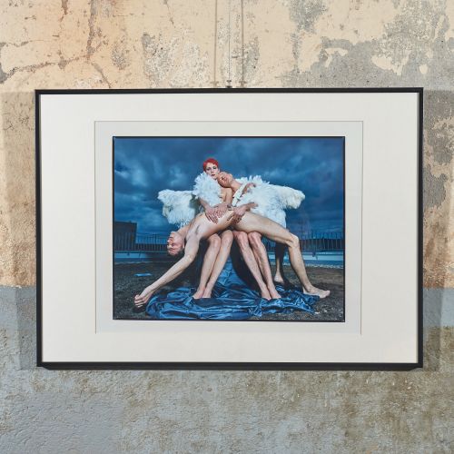 Modebild, Nikolaistraße, Leipzig 1996