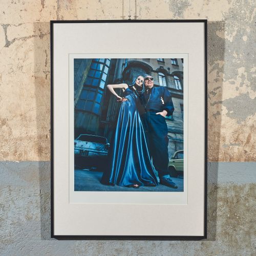 Modebild, Tschaikovskijstraße, Sankt Petersburg 1996