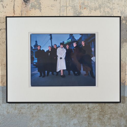 Modebild, Belorussischer Bahnhof, Moskau 1994