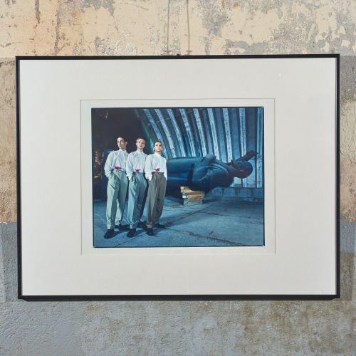 Modebild, ehemaliger sowjetischer Flugplatz, Merseburg 1995